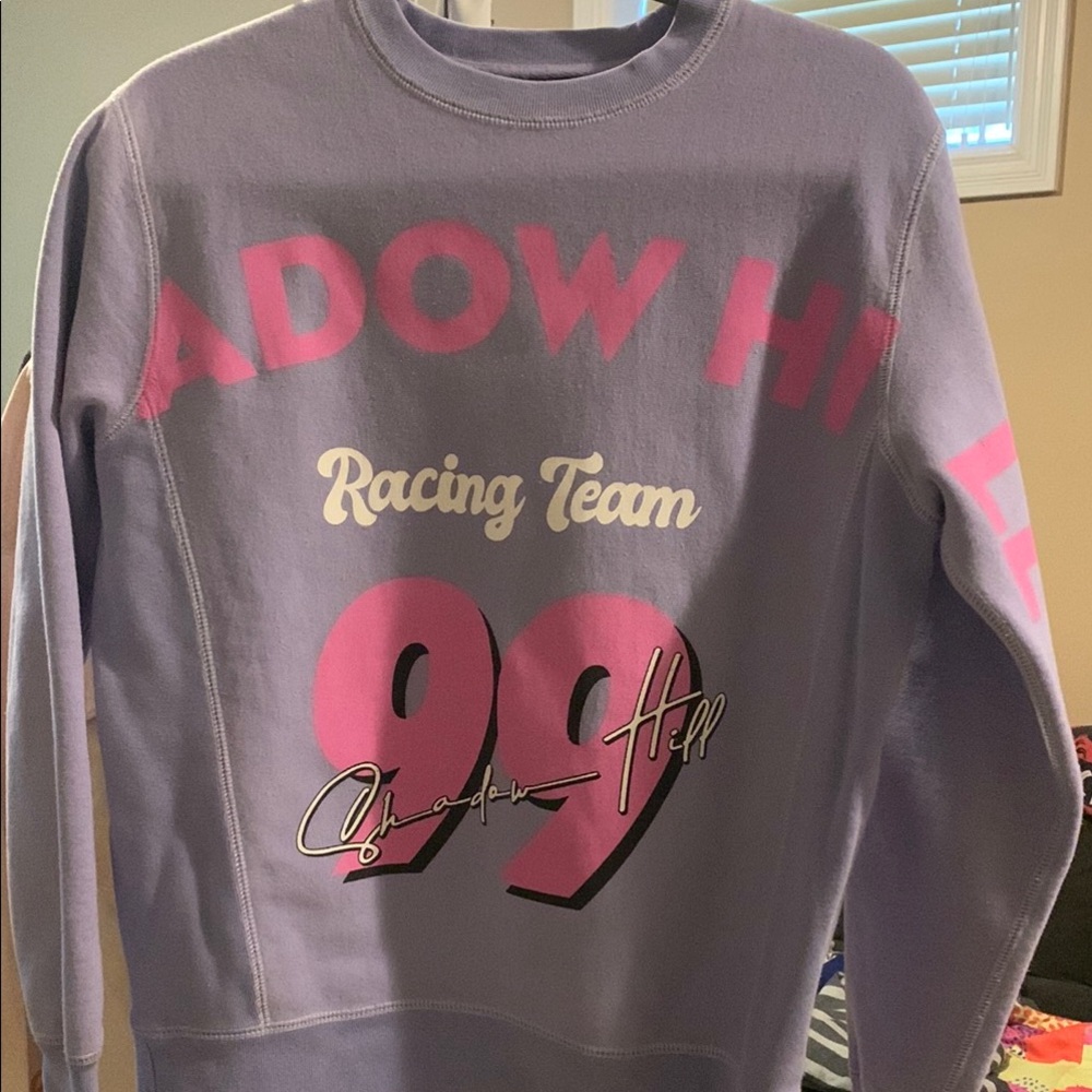 Shadow Hill Purple Racing Team Sweatshirt